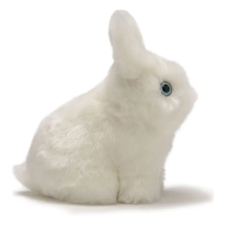 Peluche Lapin Léon 15 cm | Blanc- Image produit n°3