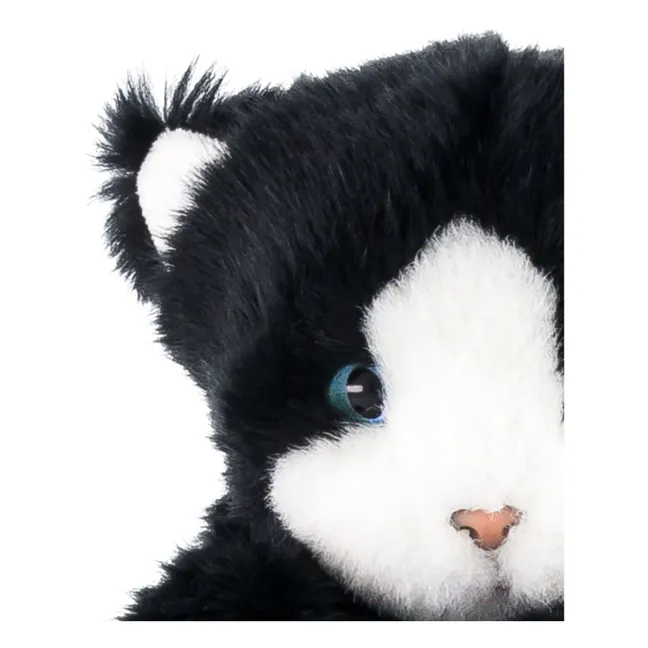 Gustave cat plush 25 cm | Noir/Blanc