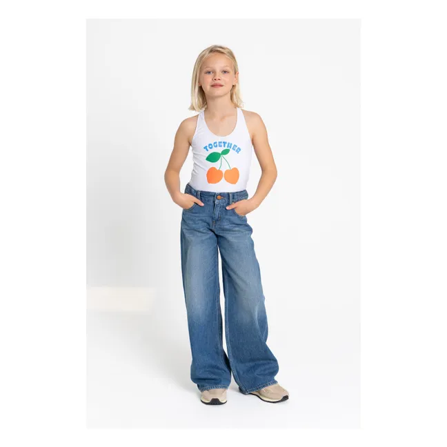 Maillot de Bain Dos Nageur Bay | Blanc cassé