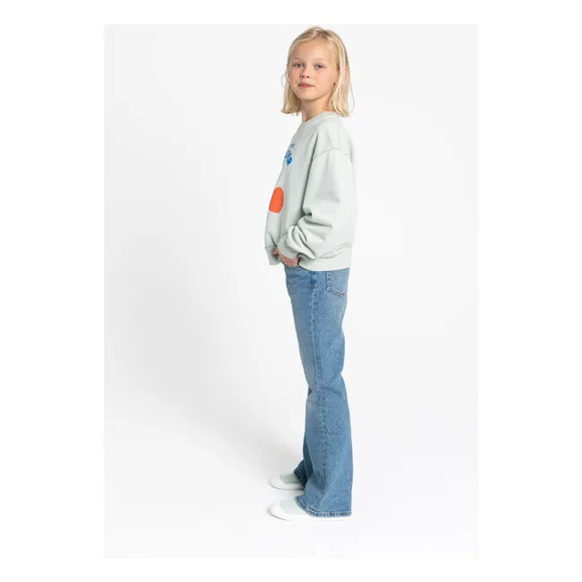 Sweat Alba Coton Bio | Vert céladon