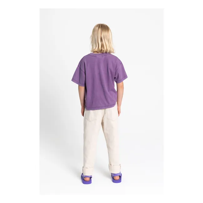 T-shirt Luna Coton Bio | Mauve