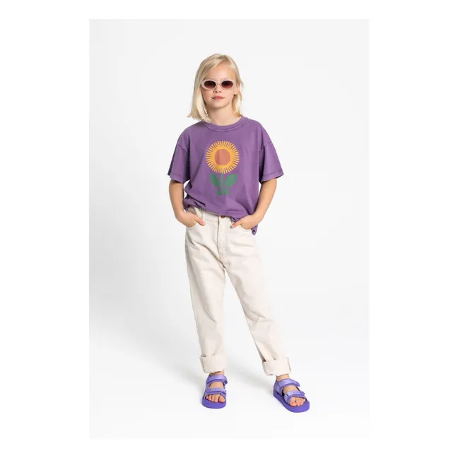 T-shirt Luna Coton Bio | Mauve