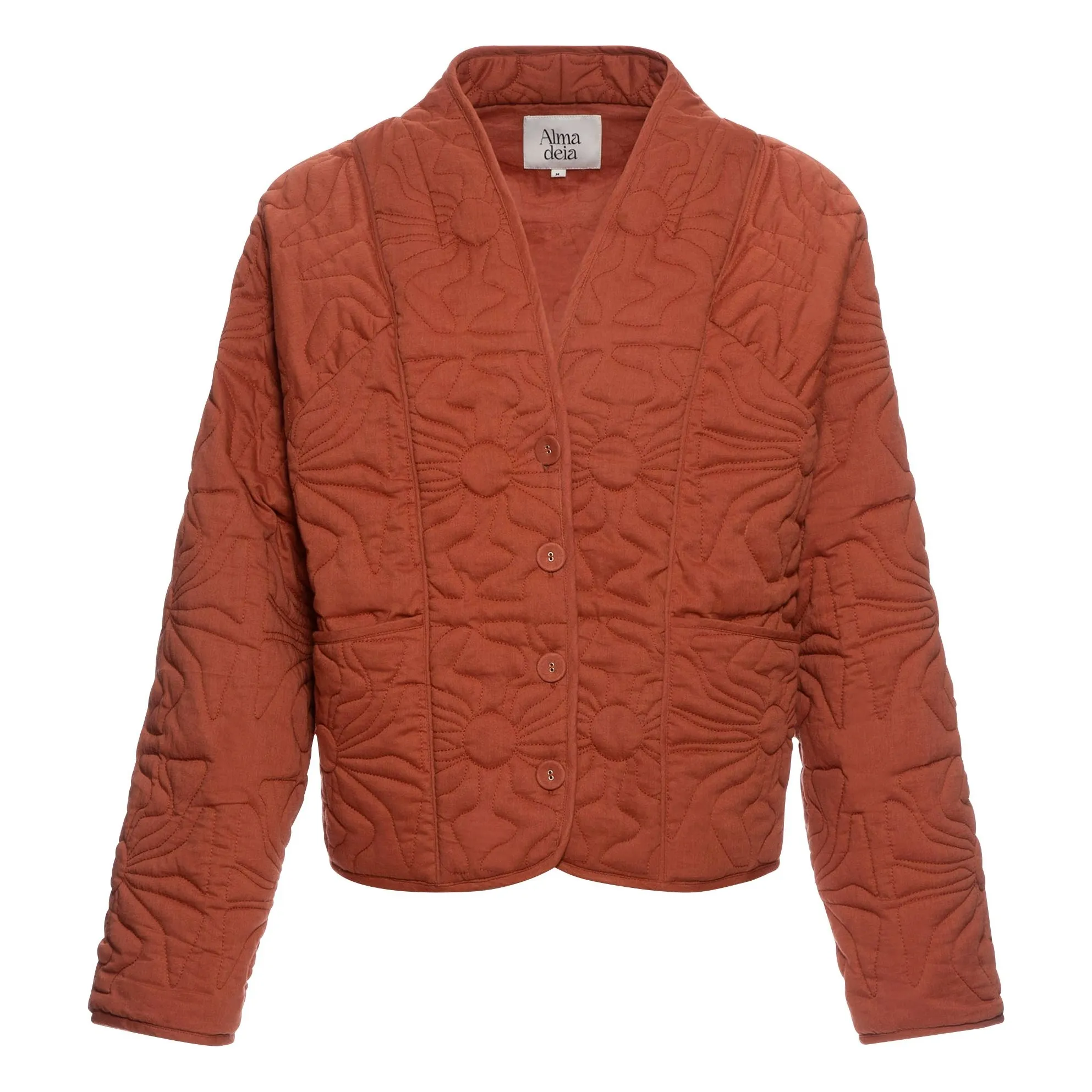 Alma Deia Siena Organic Cotton Quilted Jacket