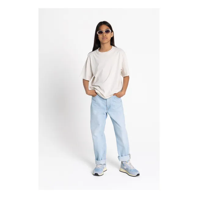 T-shirt Nils Coton Bio | Blanc cassé