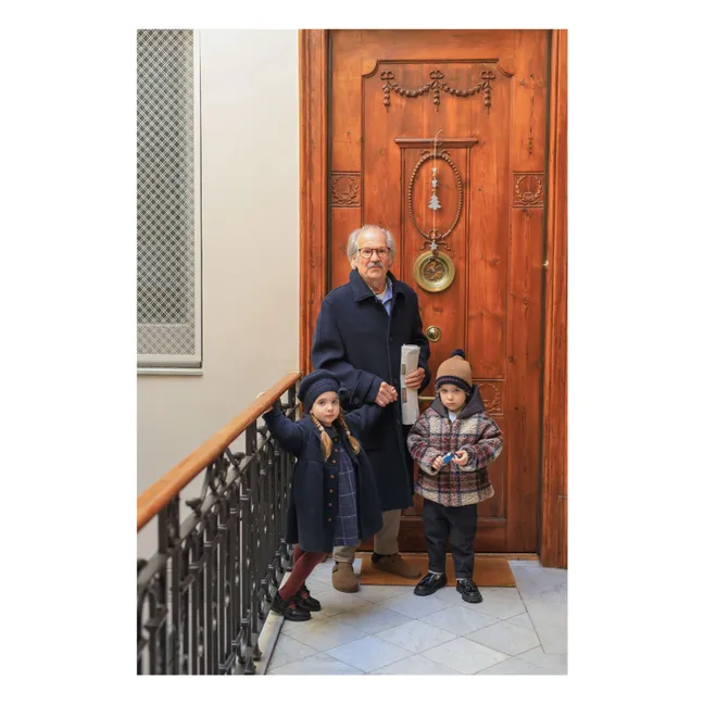 Hans Sherpa Jacke | Navy