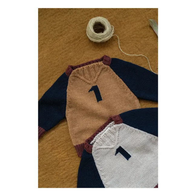 Jersey Patrick de lana merina | Marrón