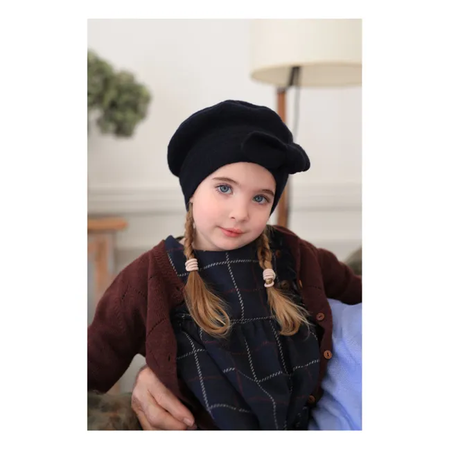 Cardigan Nanna Laine Mérinos | Bordeaux