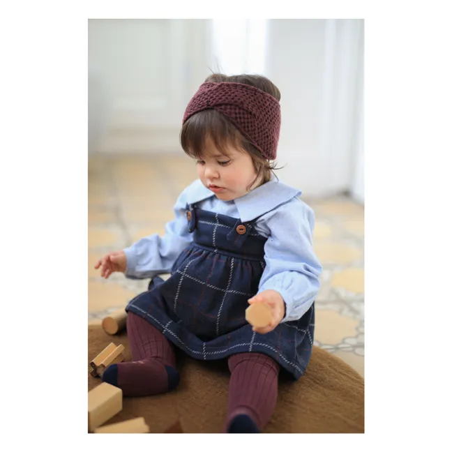 Bandeau Amalie Laine Mérinos | Bordeaux