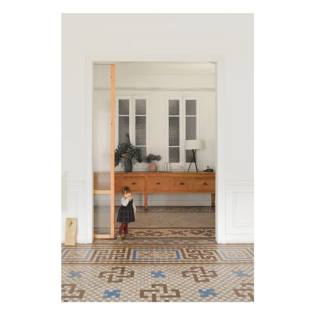 Jupe à Bretelles Nina | Bleu marine