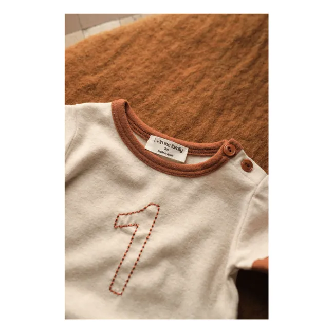 Camiseta Franz | Beige chiné