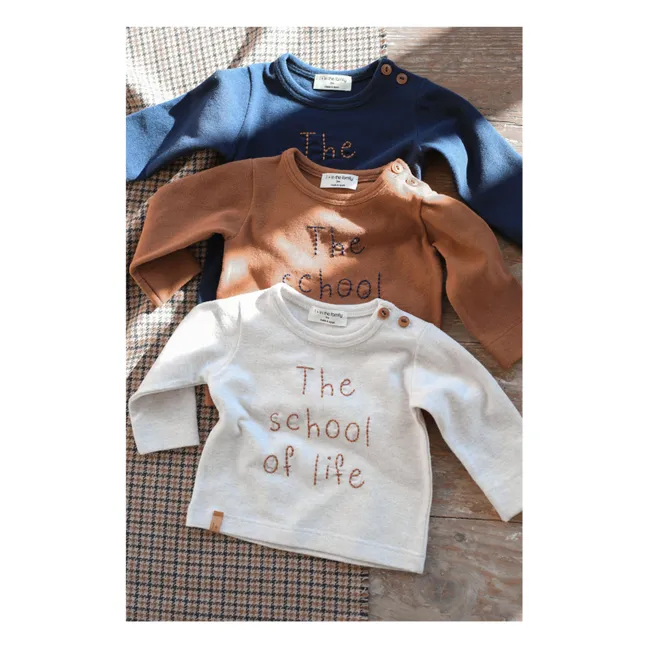 T-shirt Harald | Beige chiné