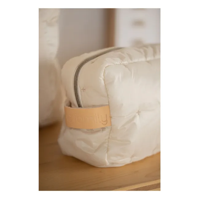 Iconic Toiletry Bag | Ecru