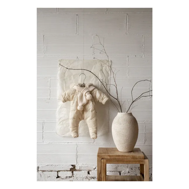 Echarpe Bruna Mini Laine Mérinos | Ecru