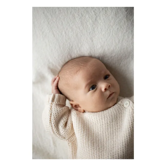 Pull Jonas Laine Mérinos | Ecru