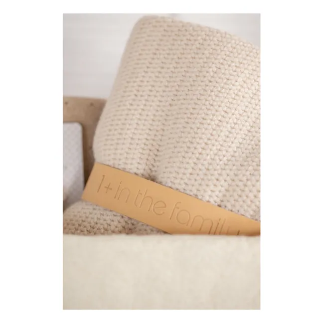 Couverture Marinet Laine Mérinos | Ecru