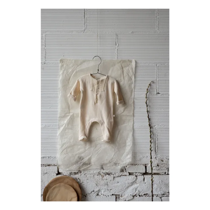 Pyjama Gael | Ecru- Image produit n°1
