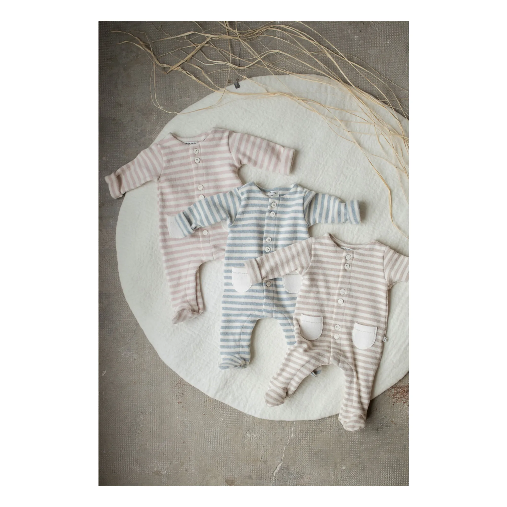 Pyjama Milo | Bleu gris- Image produit n°1