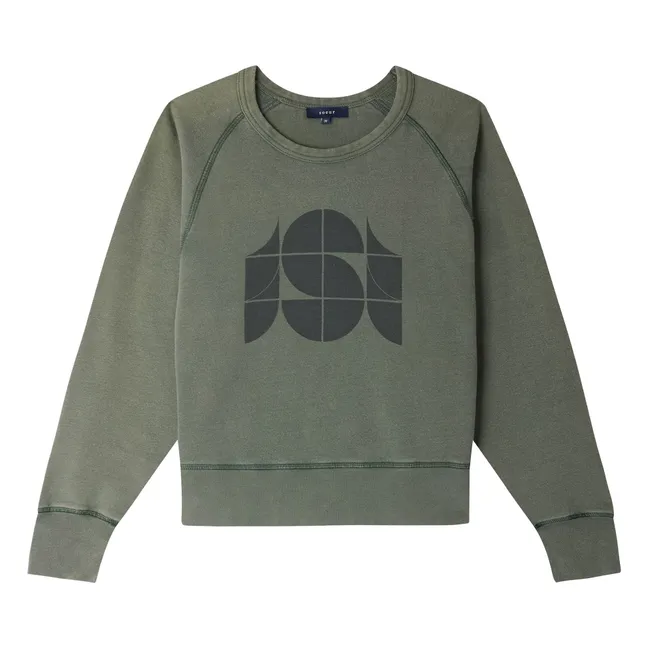 Sweat Apollo | Gris vert