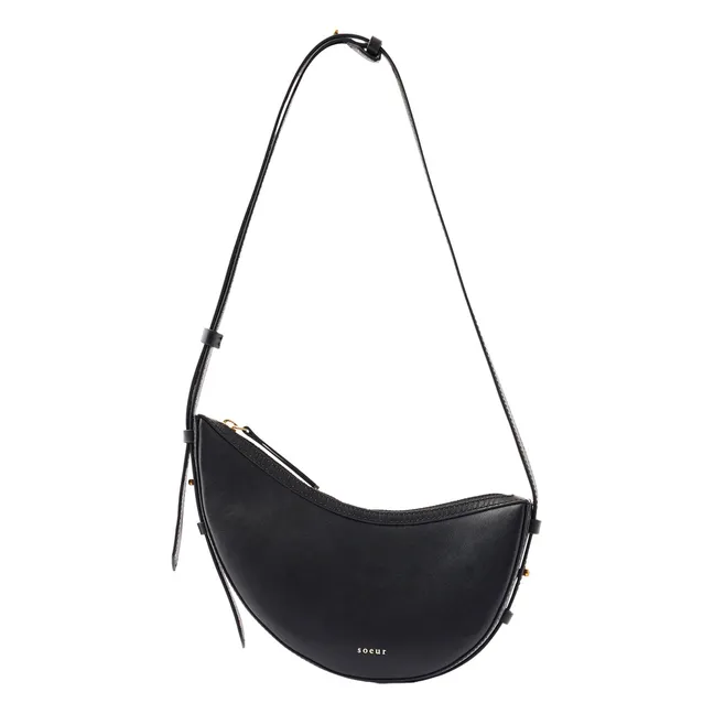 Wino Mini Leather bag | Black