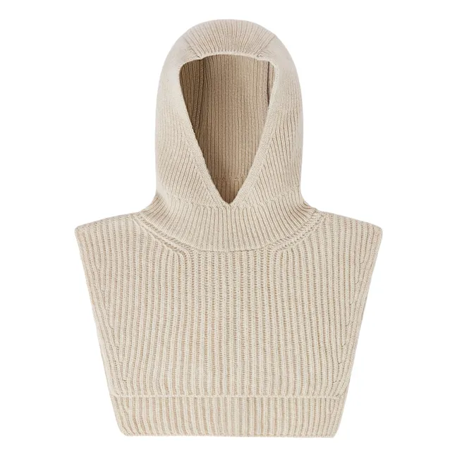 Southern balaclava Merino wool | Heather white