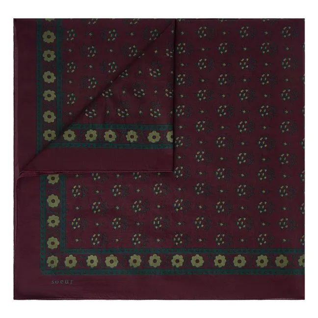 Foulard Classique | Aubergine