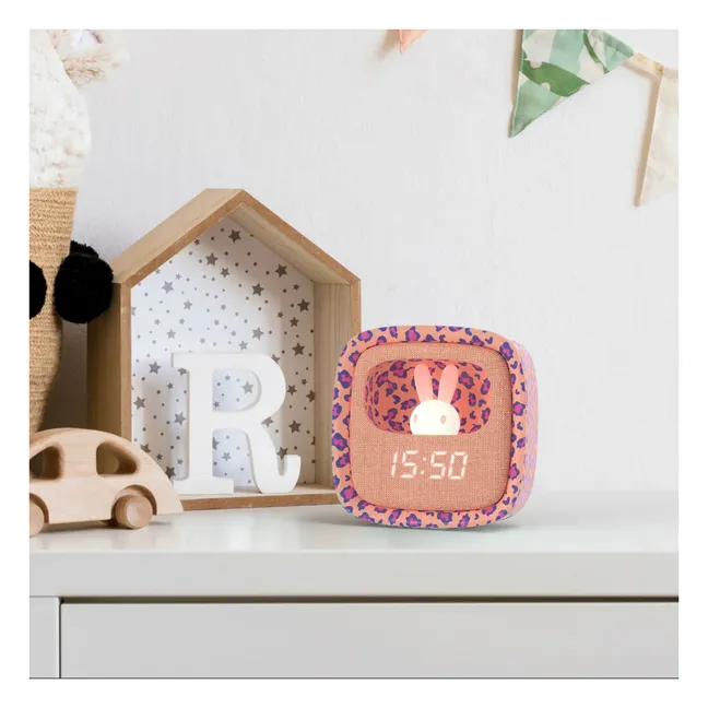 Billy Multifunktionswecker | Rosa Leopard