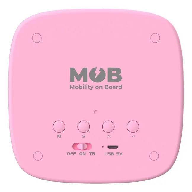 Billy multifunction alarm clock | Candy pink