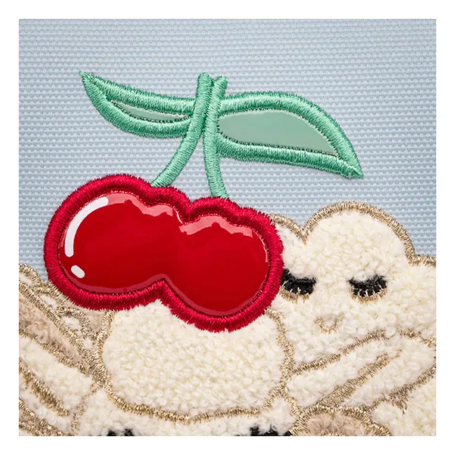 Trousse de Toilette Popcorn | Bleu Clair
