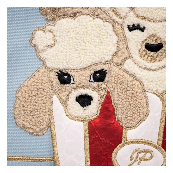 Trousse de Toilette Popcorn | Bleu Clair- Image produit n°4