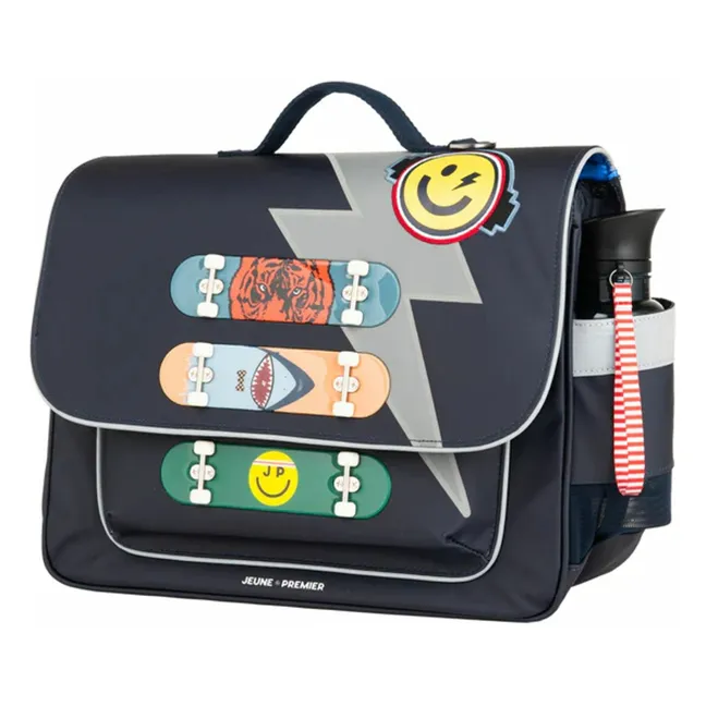 Cartable Midi Skate | Gris anthracite