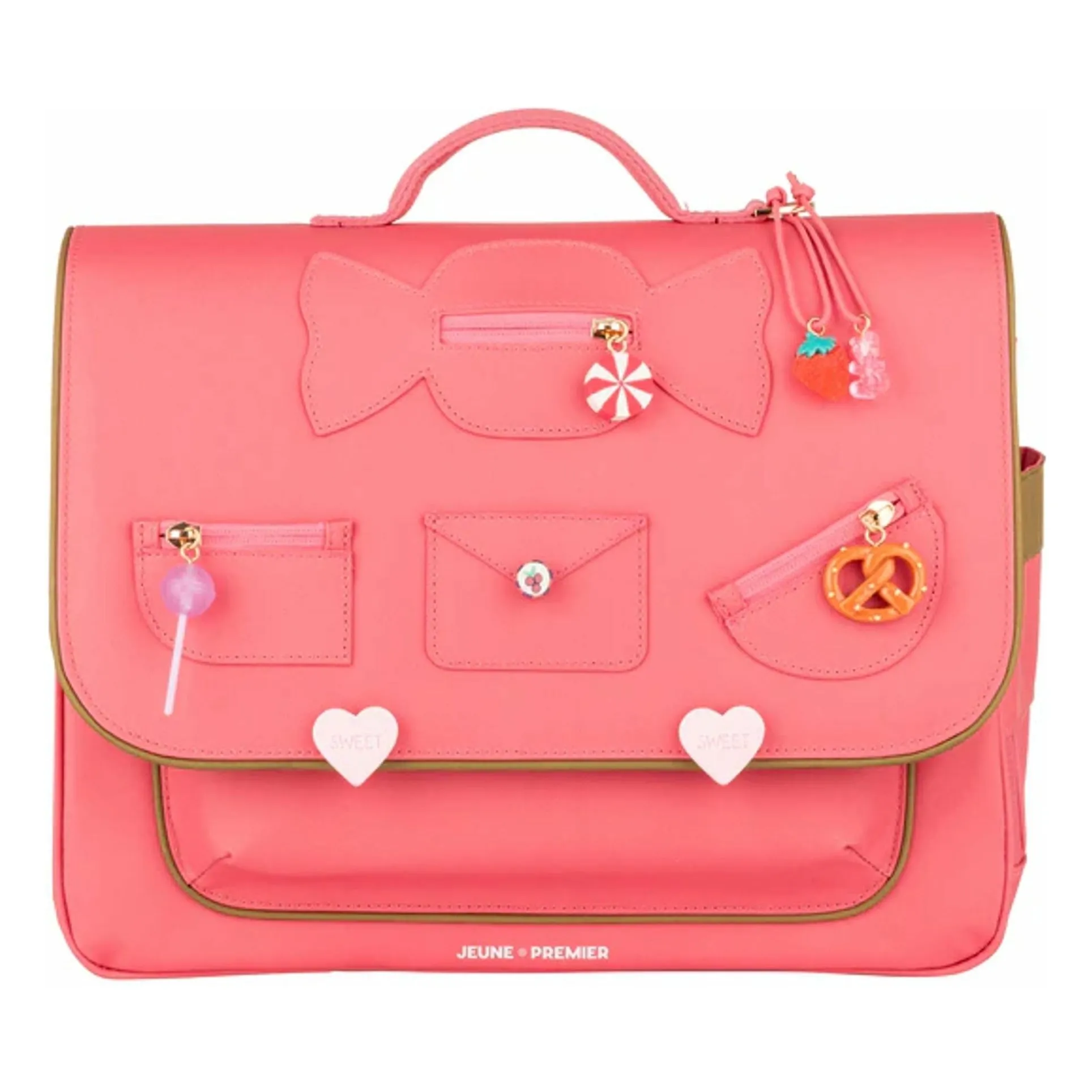 Jeune Premier Pink Midi Candy Satchel