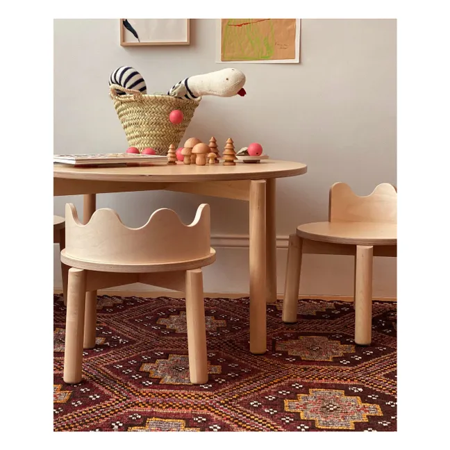 Chaises Moss - Set de 2  | Bois clair