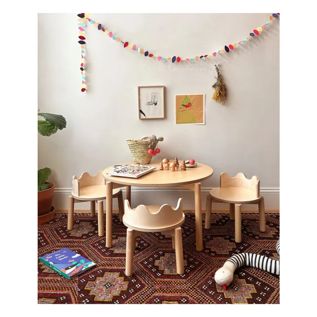 Chaises Moss - Set de 2  | Bois clair