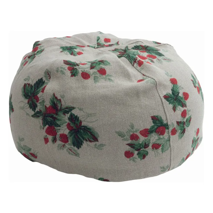 Pouf Wabi Sabi Les Fraises | Rojo- Imagen del producto n°0