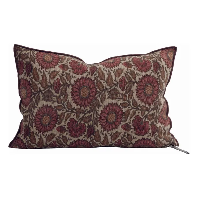 Wabi Sabi Sunflower cushion | Pink