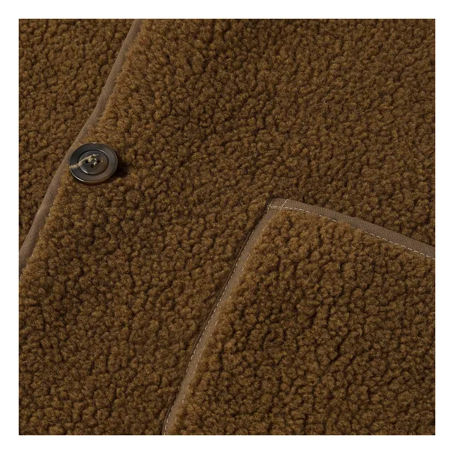 Floyd Sleeveless Jacket | Khaki