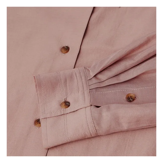 Hemd aus Bio-Baumwolle mit Granatapfel | Palisander