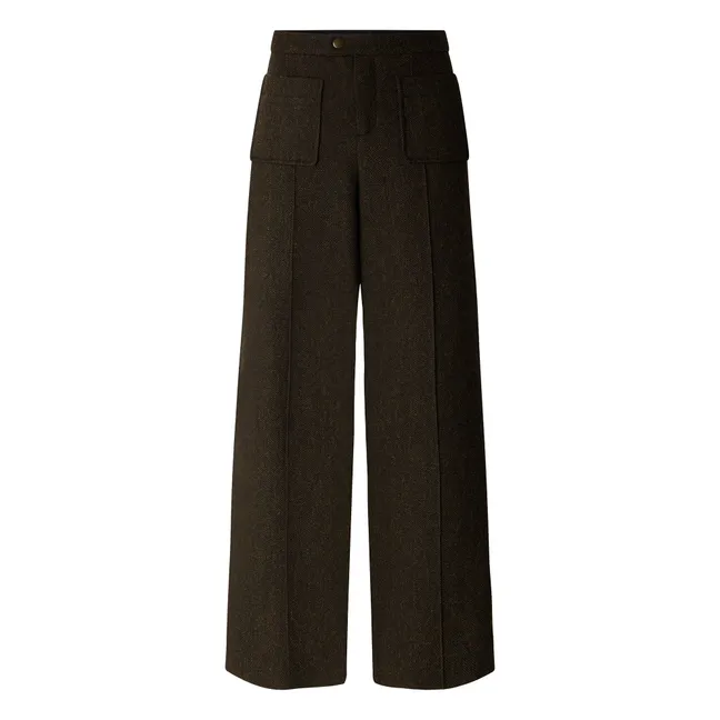 Pantalon Harry Laine Vierge | Kaki foncé