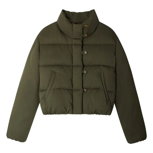 Chaqueta de plumón Flore | Verde Kaki