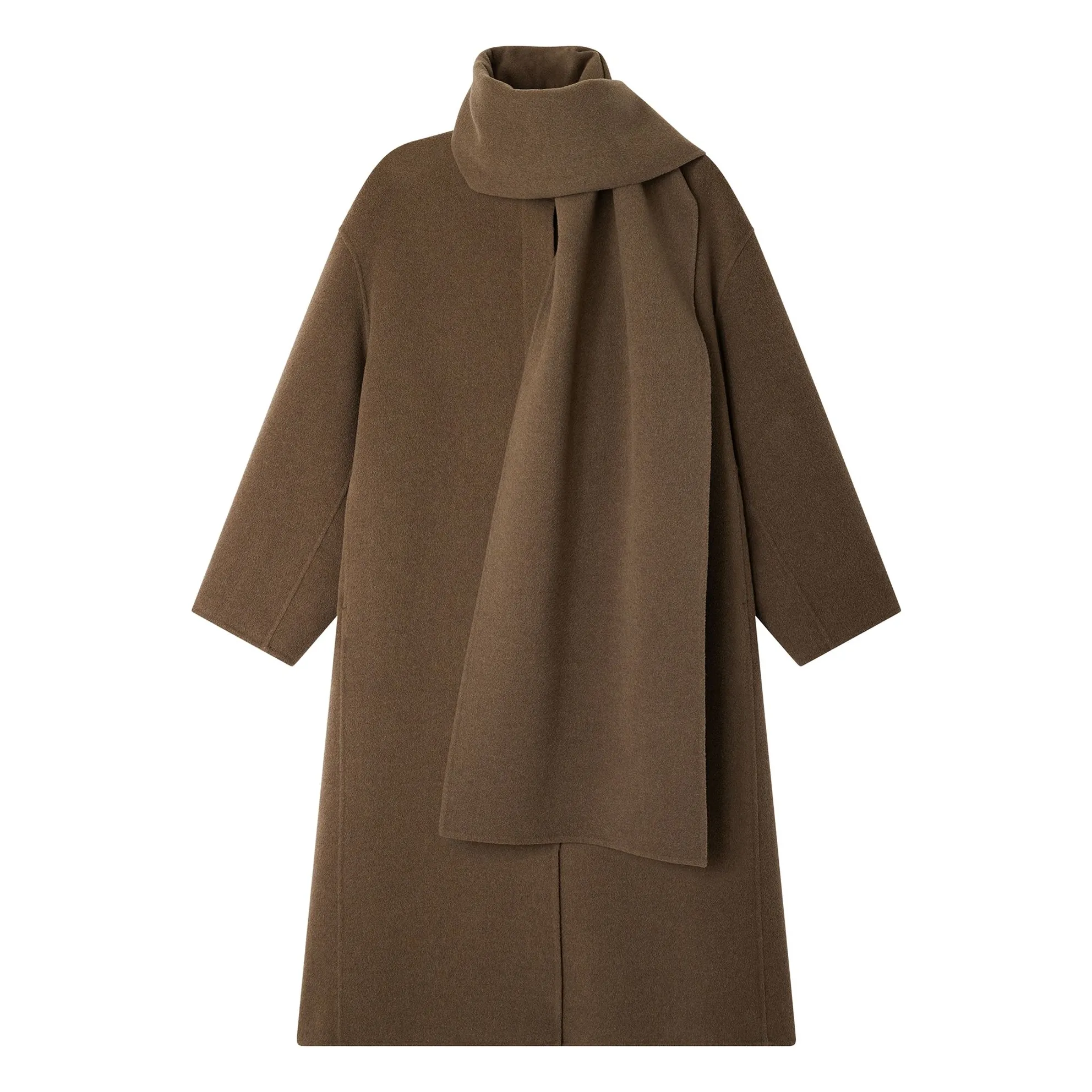 Soeur Beige Finn Wool Coat