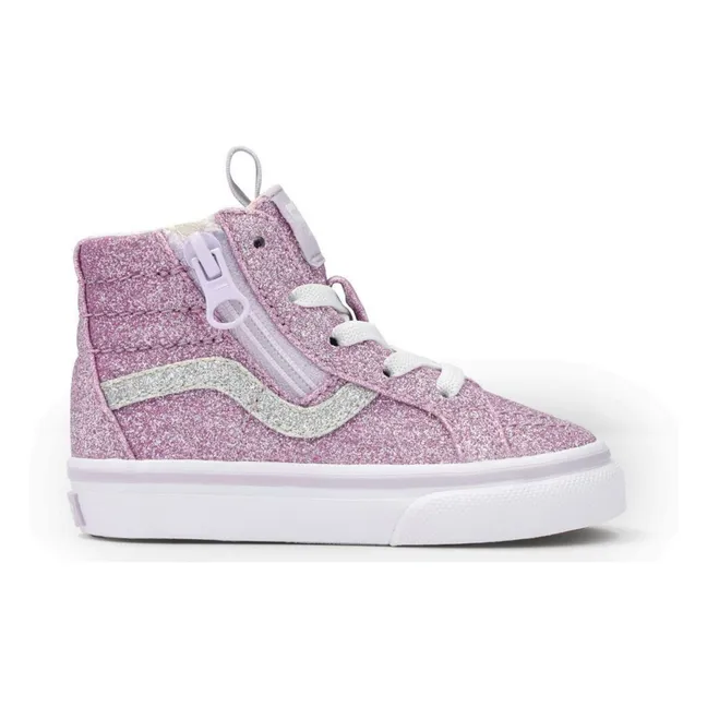Basket Montantes Zip SK8-Hi Reissue Side Glitter | 	Lilas