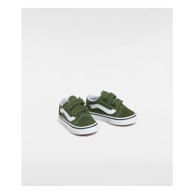 Baskets Scratchs Old Skool V Logo | Vert