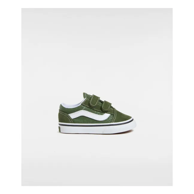 Baskets Scratchs Old Skool V Logo | Vert