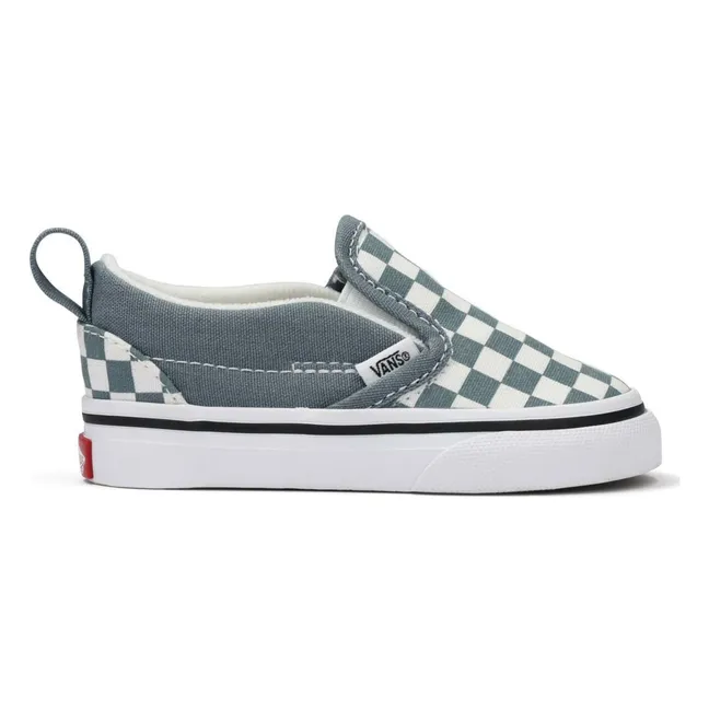 Baskets Slip-on V Color Theory | Bleu gris