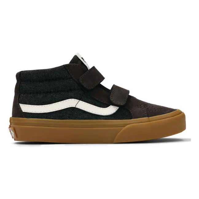 Sneakers Scratch SK8-Mid Reissue V Denim | Schwarz