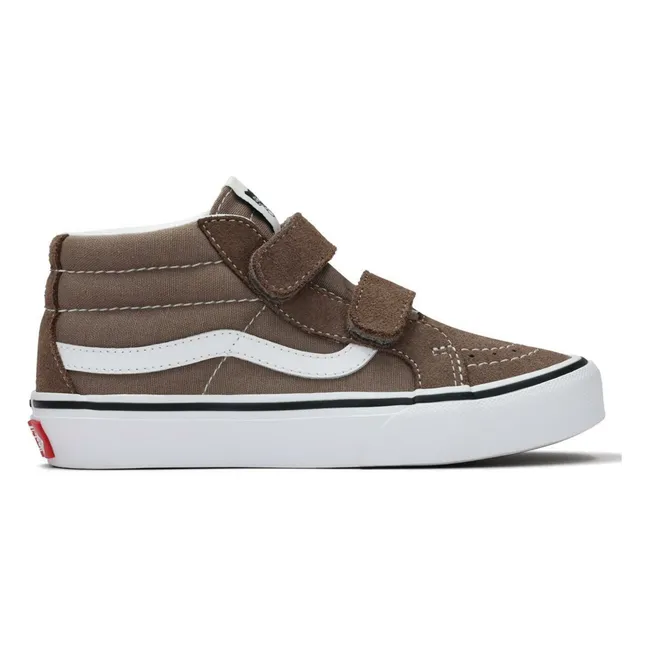 Baskets Scratchs SK8-Mid Reissue V Color Theory | Brun