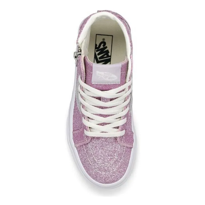 Baskets Montantes Zip SK8-Hi Reissue Glitter | 	Lilas- Image produit n°1