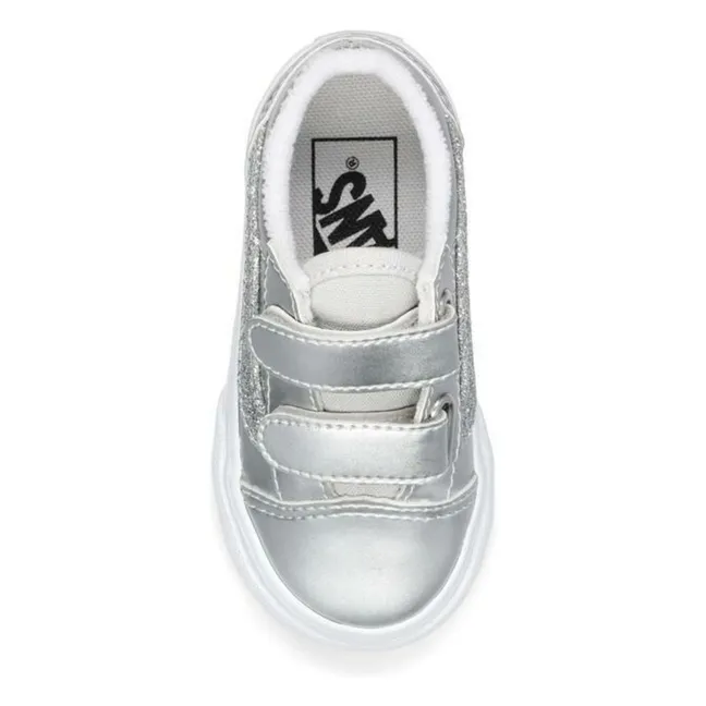 Sneakers Scratchs Old Skool V Dazzled | Silber