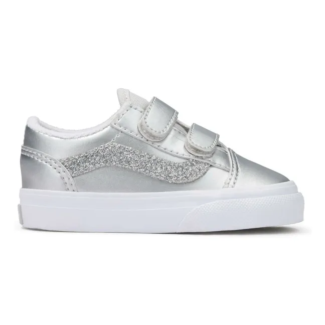 Sneakers Scratchs Old Skool V Dazzled | Silber