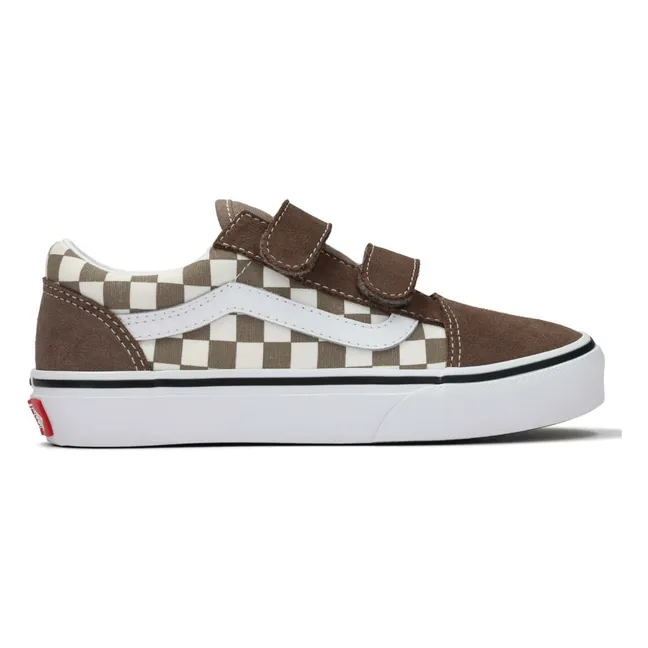 Baskets Scratchs Old Skool V Color Theory | Brun
